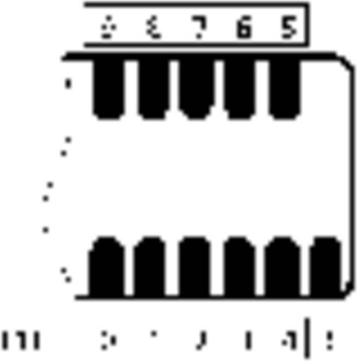 Actual product image Hartmann End plates for two-button coding switch PICO-DE