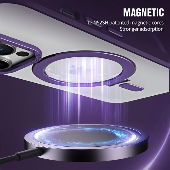 Produktbild RPD iPhone 13 pro max - Magsafe Stand Etui silber (Apple iPhone 13 Pro Max)