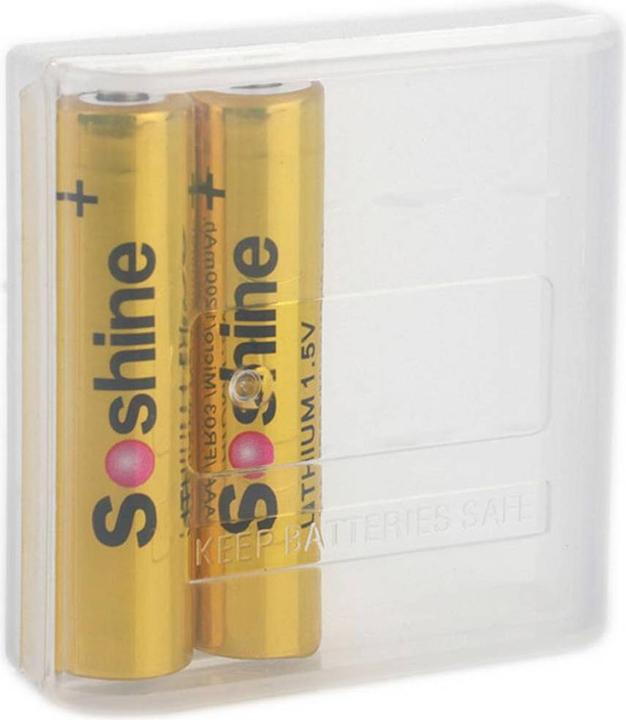 Actual product image Soshine Battery box for 4x