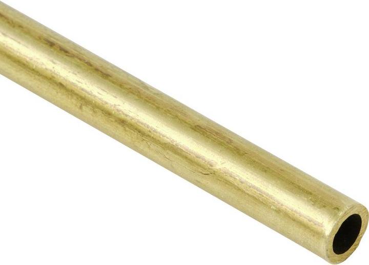 Image du produit Reely Laiton Barre de tube (Ø x L) 4 mm x 500 mm Diamètre intérieur : 3.4 mm 1 pc.
