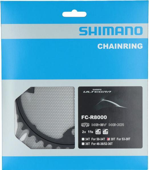 Productafbeelding Shimano Ultegra FC-R8000 kettingblad 11-speed MW (39)