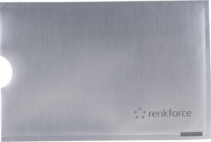 Produktbild Renkforce RFID Ausweishülle, Schutzhülle Kunststoff Transparent RF-4504974 1 St.