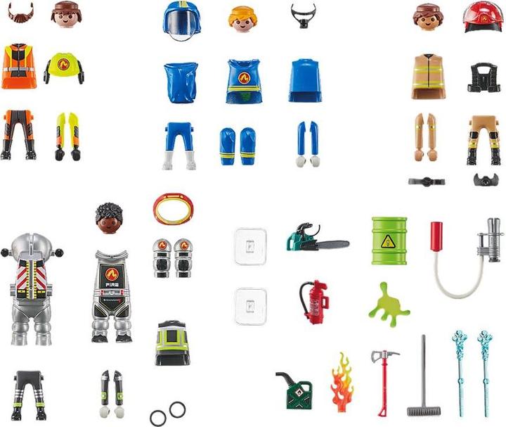 Actual product image Playmobil My Figures: Fire brigade (71468, Playmobil Sports & Action)