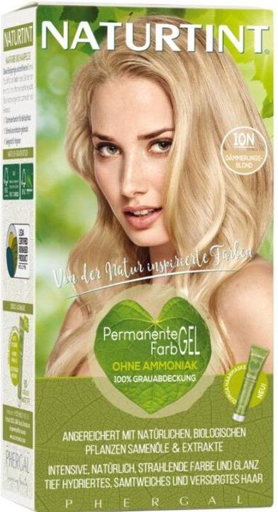 Naturtint Gel colorant capillaire permanent 10N blond crépuscule sans ammoniaque (10N Blond crépusculaire sans ammoniaque)