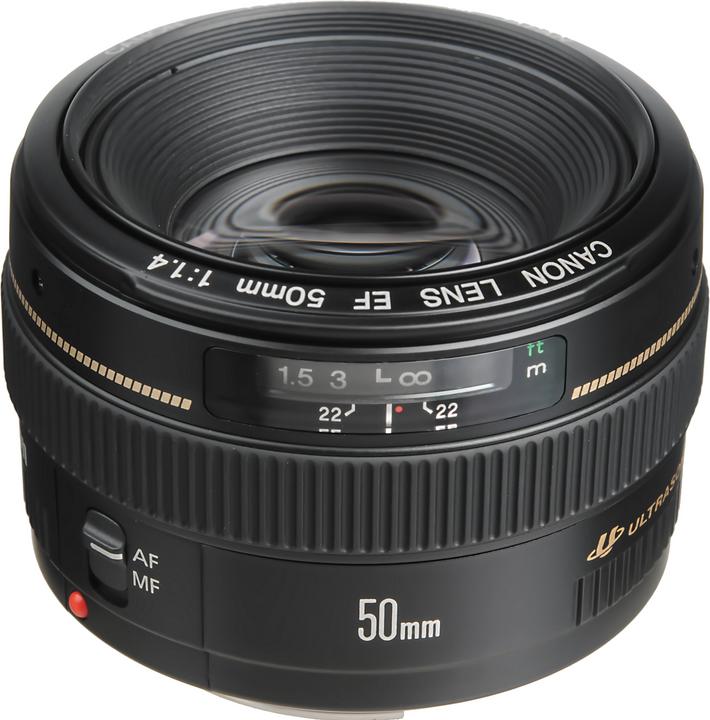 Actual product image Canon EF 50mm f/1.4 USM - (EU) (Canon EF, full size)