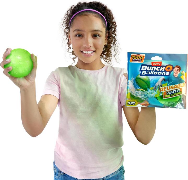 Produktbild Zuru Bunch O Balloons Wiederverwendbare Wasserballons 3er Pack ass.