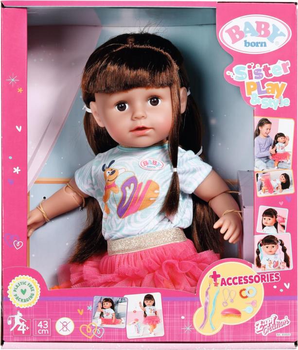 Produktbild Baby Born Sister Play & Style