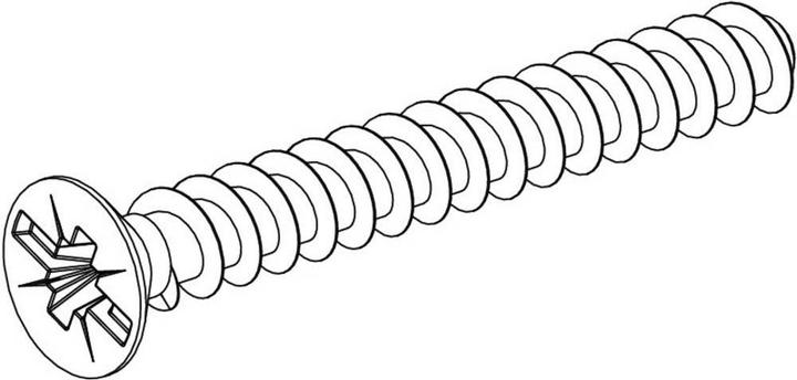 Productafbeelding OBO Bettermann Eenheidsschroef ZA 40-GS-S (50 Schroeven per stuk)