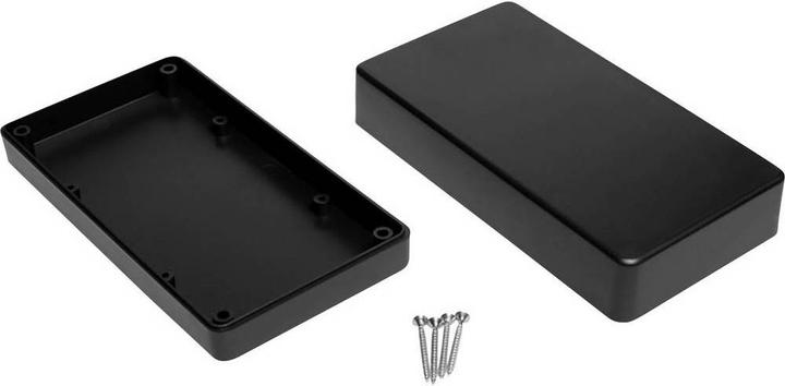 Produktbild Tru Components TC-7910804 TC-7910804 Universal-Gehäuse 154 x 85 x 43 ABS Schwarz 1 St. (Gehäuse)