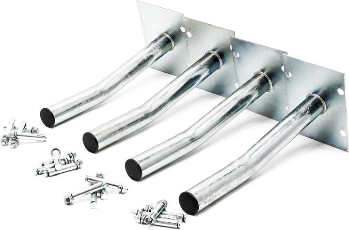 Produktbild Wiltec 4x Autoreifen Wandhalter