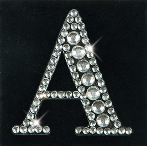Produktbild Artoz Aufkleber Crea Motions Strass Buchstaben A