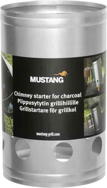 Image du produit Mustang Grill Cheminée d'allumage Mustang pour charbon de bois