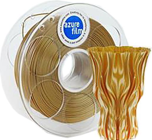Produktbild AzureFilm Silk Sand 1,75mm 1kg 3D Filament (FL171-1015) (PLA, 1.75 mm, 1000 g)
