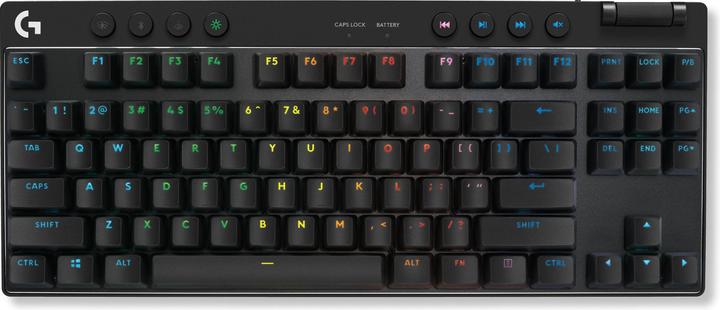 Logitech G Pro X TKL Lightspeed (CH, Wireless, Cable)