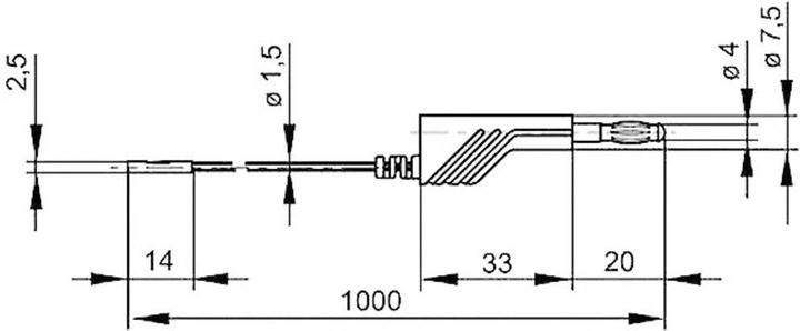 Actual product image Hirschmann Test & Measurement Tapping clamp, 2 mm MA 1