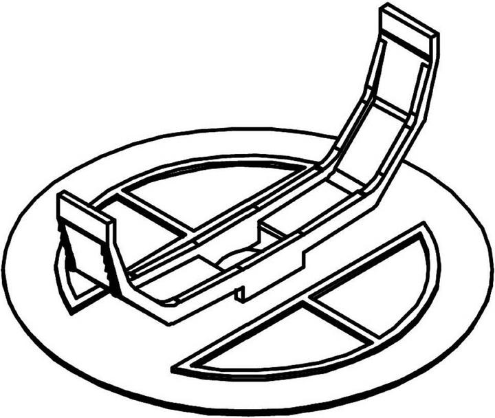 Immagine prodotto OBO Bettermann Coperchio a molla ZA 60-FD