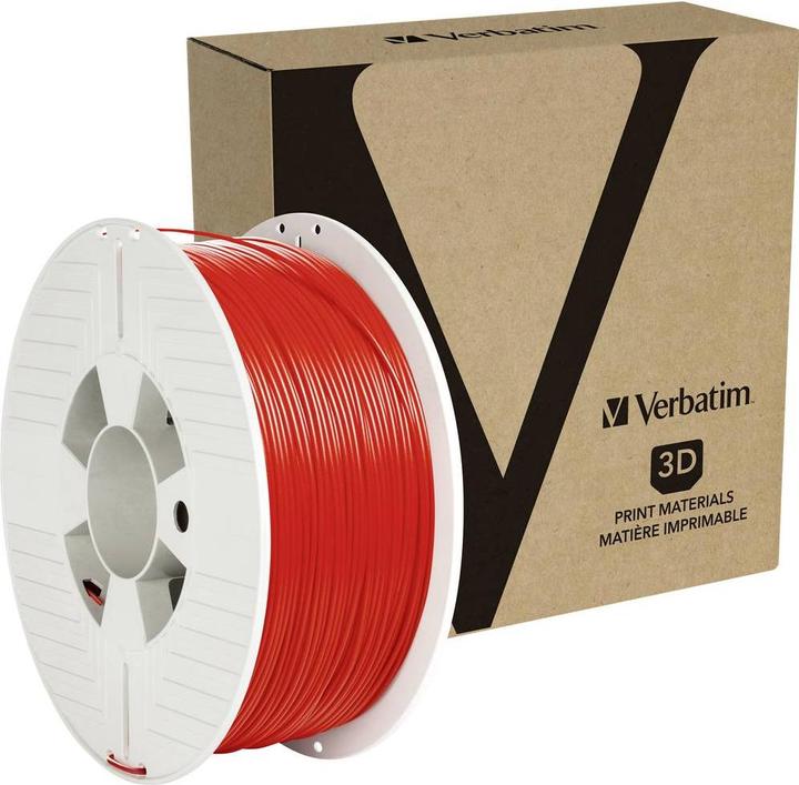 Produktbild Verbatim Rot, RAL 3020 (PETG, 1.75 mm, 1000 g, Rot)