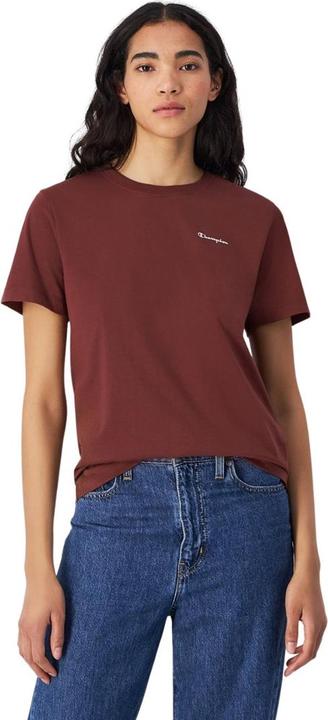 Champion Koszulka damska SS Tee brązowa 117535 MS524 S (S)
