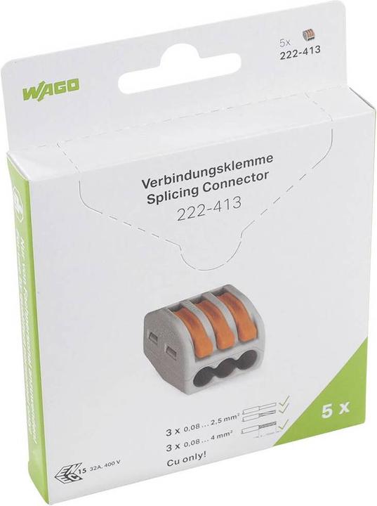 Actual product image Wago Connecting clamp - Series 222