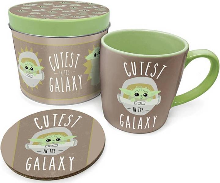 Immagine prodotto No Name Confezione regalo Baby Yoda - Il Mandaloriano - Il più carino della Galassia (370 ml, 1 x)
