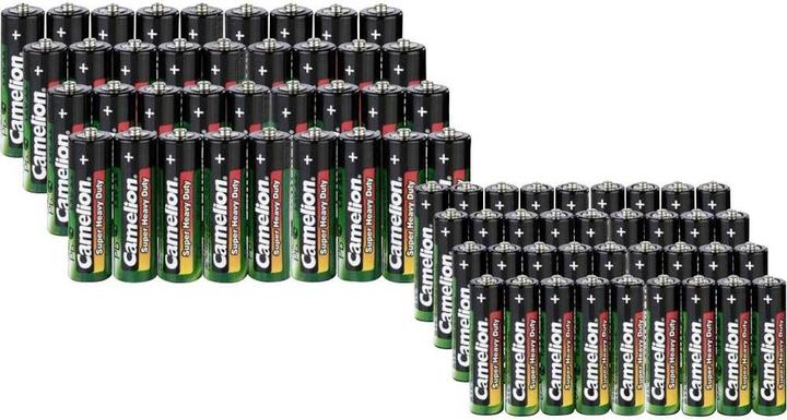 Camelion Zink-koolset 36x AA +36x AAA (72 Pcs., AA, AAA)