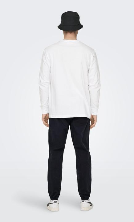 Image du produit Only & Sons Haut de T-shirt à col rond et à coupe décontractée (S)