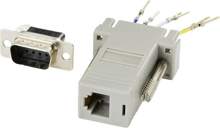 Actual product image Tru Components D-SUB Adapter D-SUB male 9pin.