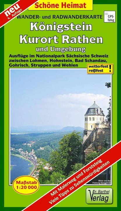 Image du produit Cartes du Dr. Barthel. Königstein, station thermale