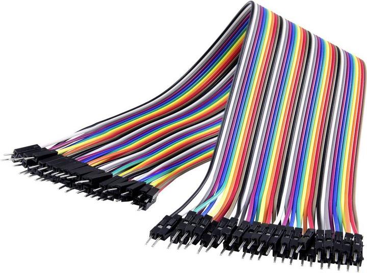 Produktbild Renkforce Drahtbrücken-Stecker - Drahtbrücken-Stecker 30 cm Flachkabel