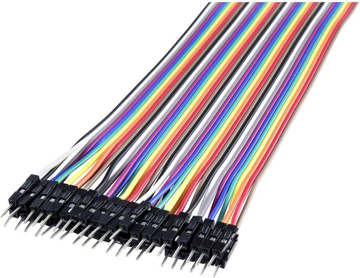 Produktbild Renkforce Drahtbrücken-Stecker - Drahtbrücken-Stecker 30 cm Flachkabel