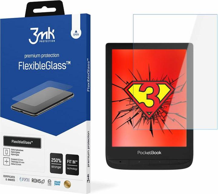 3MK FlexibleGlass PocketBook Touch Lux 5 Szkło Hybrydowe (Touch Lux 5)