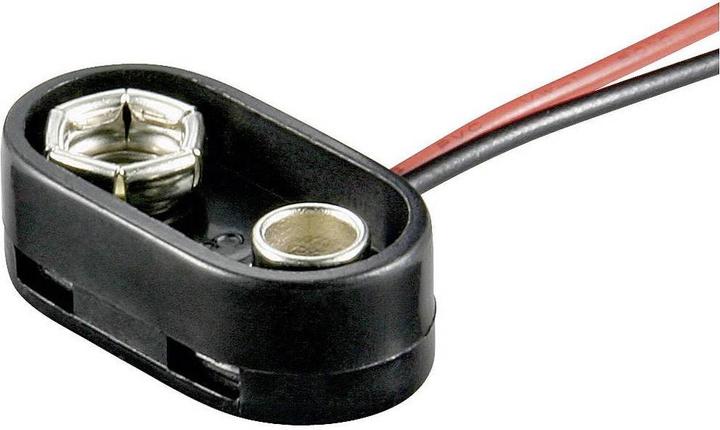 Image du produit Goobay Contact à pression T étanche pour pile 9V
