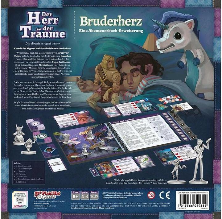Productafbeelding Plaid Hat Games Familiespel De Heer van de Dromen - Broederhart (Duits)