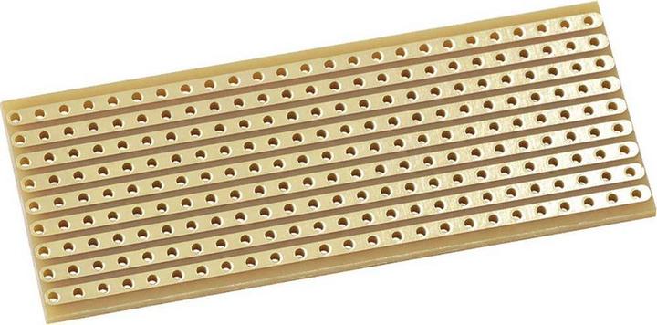 Produktbild Kemo Experimentierplatine Streifenraster, klein (Platine)