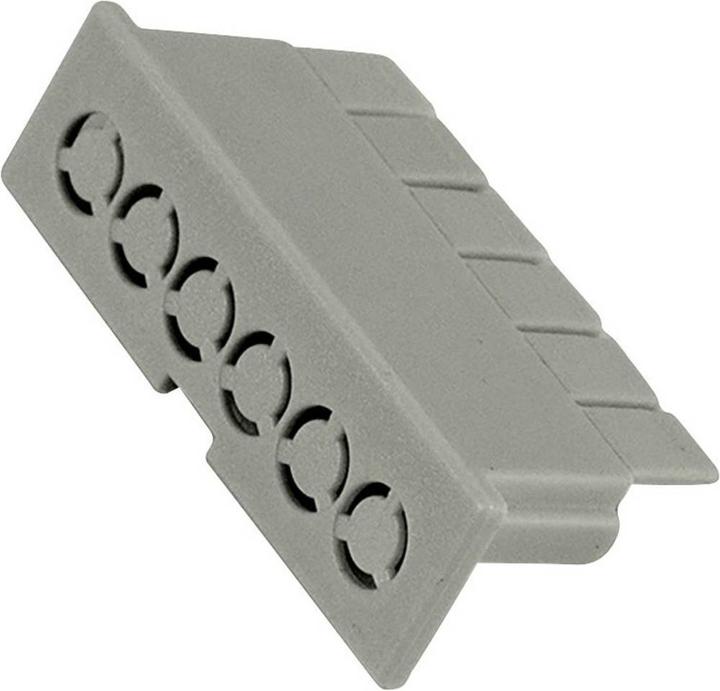 Produktbild Hammond Auf DIN-Schiene montierter Gehäusedeckel, ausbrechbar (Gehäuse)