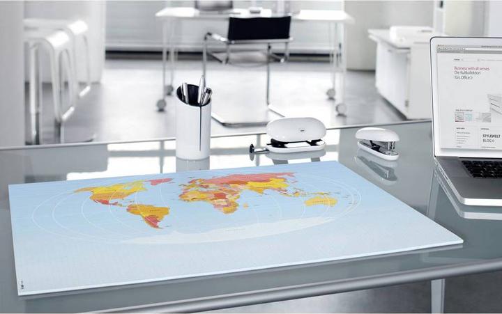 Immagine prodotto Sigel Blocco da tavolo in carta, mappa del mondo, 59,5x41 cm (circa DIN A2), 30 fogli (59,5 x 41 cm)