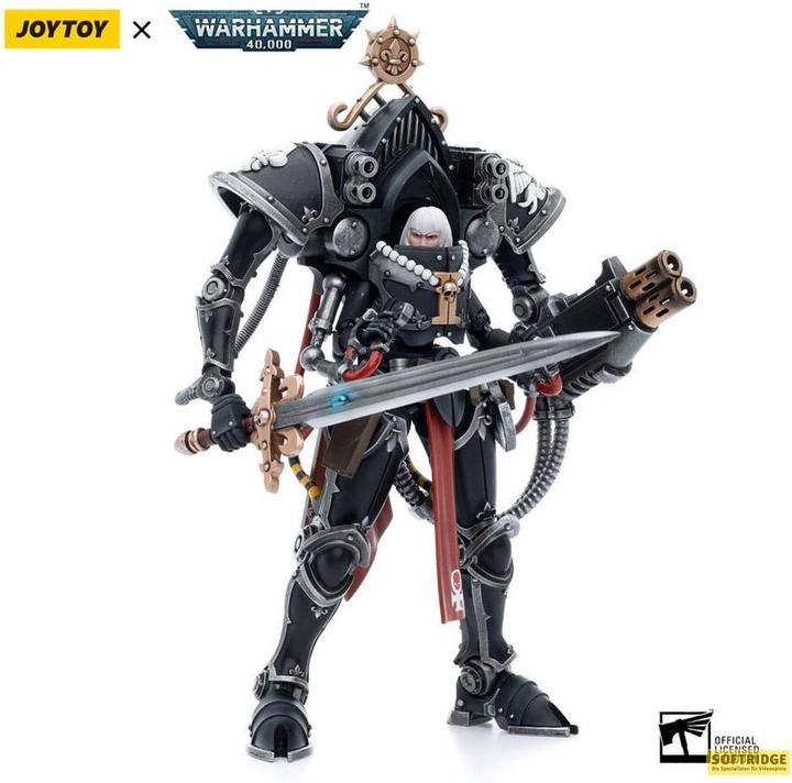 Actual product image Joy Toy Warhammer 40k Action Figure 1/18 Adepta Sororitas Paragon Warsuit Sister Aedita 12 cm