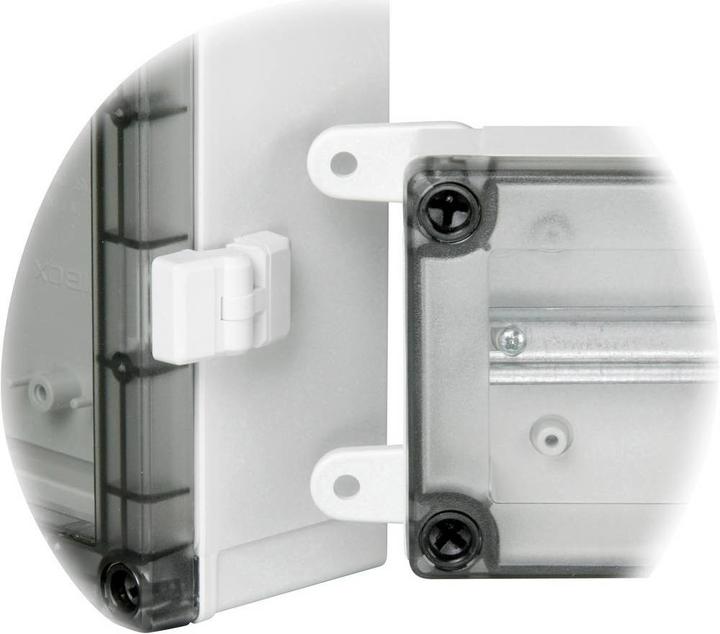 Fibox FP 22046 SET Support mural polyamide gris clair 4 pcs.