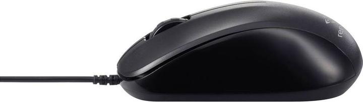 Produktbild Renkforce RF-WEM-110 Maus USB Optisch Schwarz 3 Tasten 1000 dpi