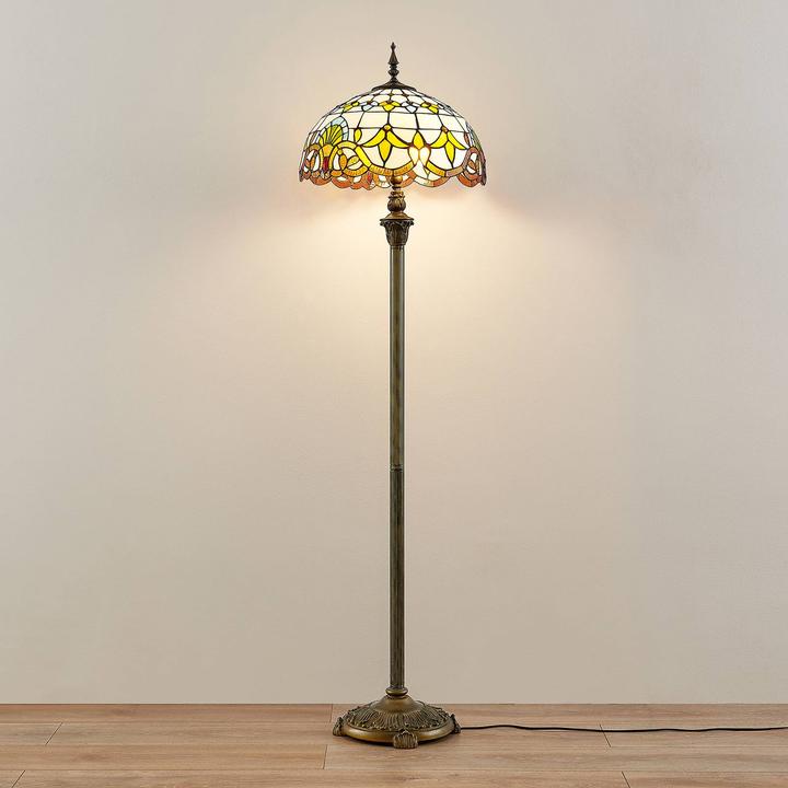 Image du produit Lindby Lampadaire Audrey de style Tiffany (E27)