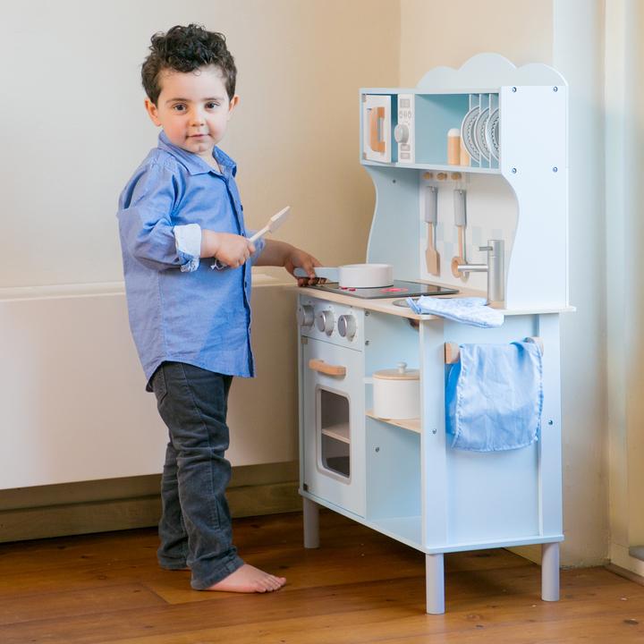 Produktbild New Classic Toys Küchenzeile - modern mit kochfeld