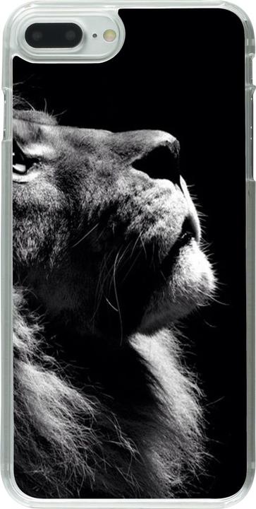Actual product image PhoneLook Coque transparent Lion looking up (Apple iPhone 7 Plus)