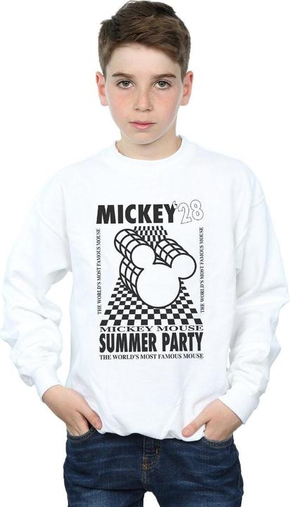 Actual product image Disney Boys Mickey Mouse Summer Party Sweatshirt (116)