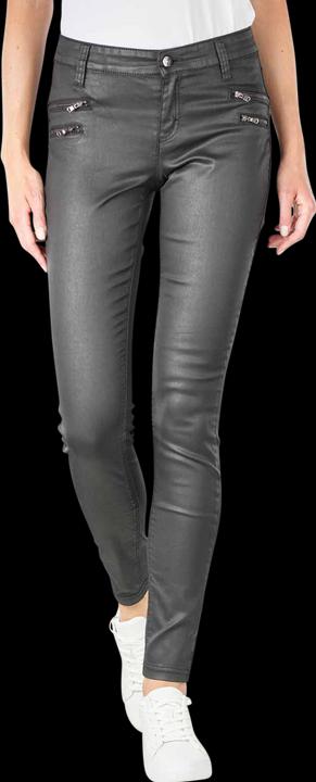 Produktbild MAC Jeans Zip Skinny Jeans Coated Black (W29/L32)