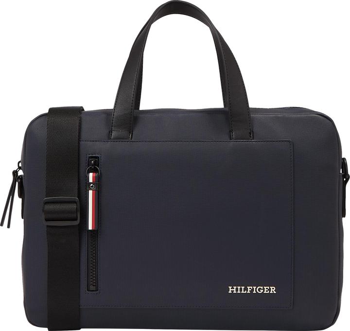 Produktbild Tommy Hilfiger Aktentasche TH Piqué Slim Computer Bag PSP24