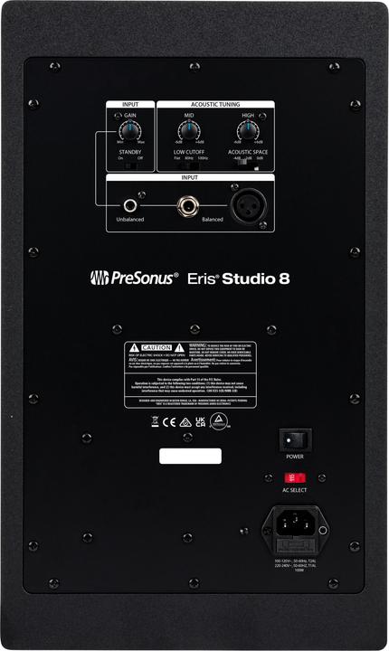 Image du produit PreSonus Eris Studio 8 actieve studiomonitor (per stuk) (Actif, 1 pièce, 1x 140 W)