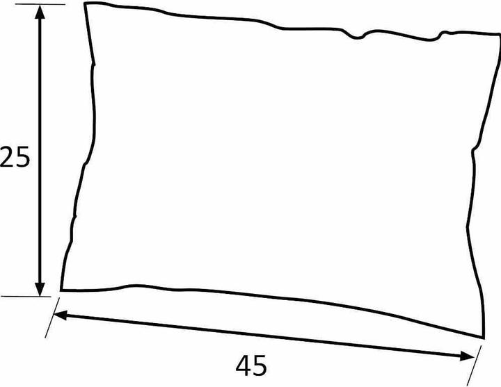 Actual product image Siena Garden Cushion Bella, 45x25 cm, suitable for lounge furniture, cover material made of polypropylene in the (45 x 25 x 13 cm)