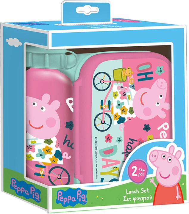 Immagine prodotto Peppa Pig Bottiglia per bere e scatola per il pranzo di