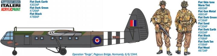 Produktbild Italeri AS.51 Horsa Mk.I/II British Paratroops