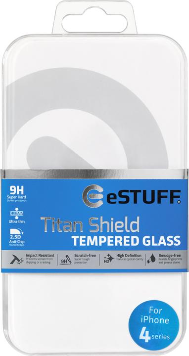 Actual product image eSTUFF TitanShield (1 Piece, Apple iPhone 4, Apple iPhone 4s)